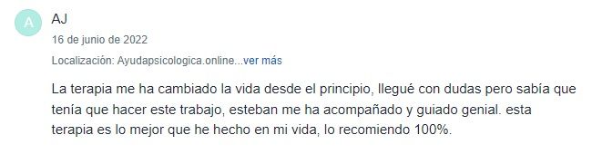 Terapia psicologo cambios iniciales